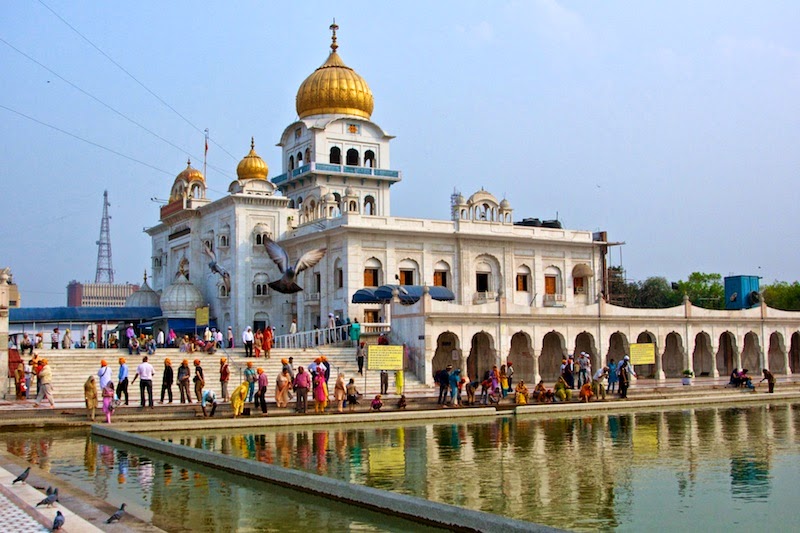 Visite du temple sikh Bangla Sahib Gurudwara