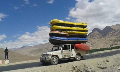 Le Zanskar River Rafting