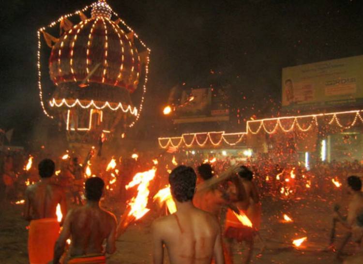 festival Agni Keli, Karnataka